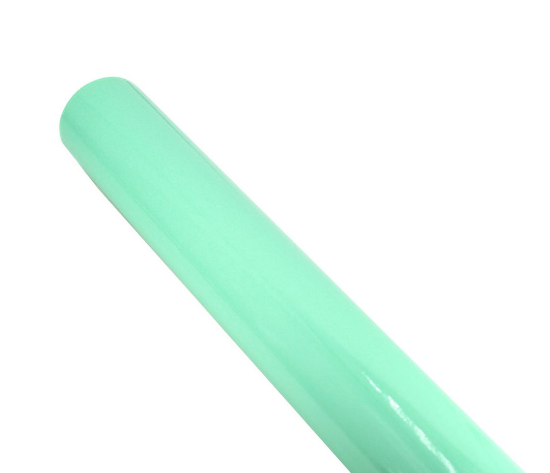 Wrapping Paper Plain 70 Cm X 2 M Roll Mint Glossy Etsy