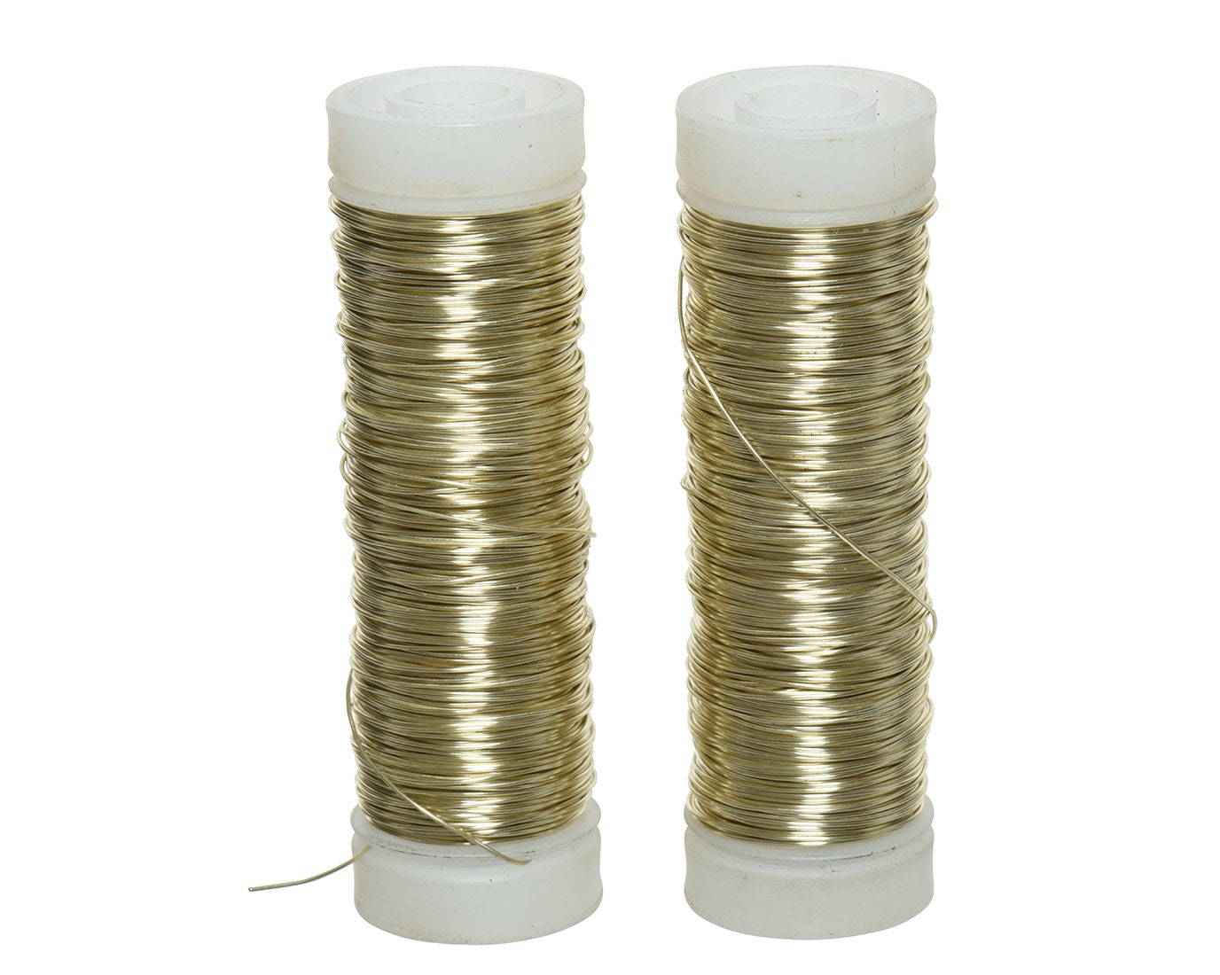 Approx. 10-Meter (32') Spool of 0.38mm 7-Strand Tiger Tail Nylon-Coated  Stainless Steel Beading Wire, Antique Gold