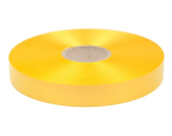 Ruban cadeau ruban à friser 19 mm x 100 m rouleau jaune