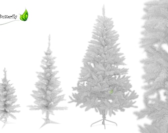 Artificial Christmas tree, white