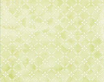 Napkins paper 33 x 33 cm with ornaments 20 pieces light green