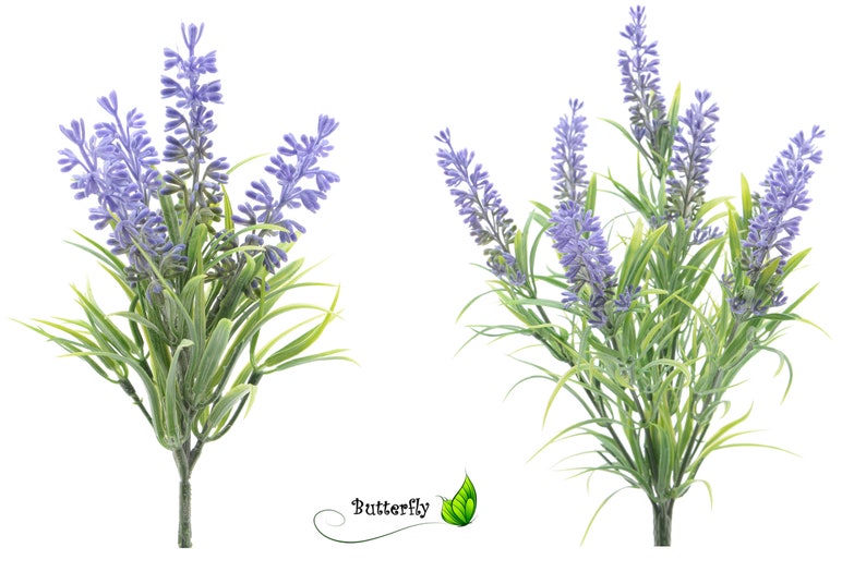Lavender branch artificial
