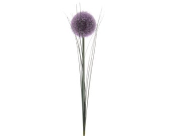 Kunstblumen Allium 66cm lila, 1 Stück