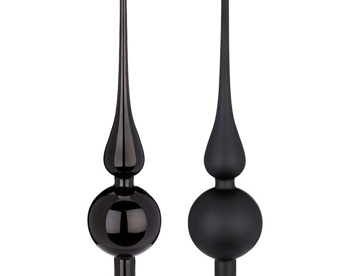 Christmas Tree Topper / Black and White Christmas Decorative Etsy