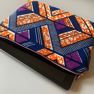 Custodia per iPad \ Custodia per tablet Cotone Cera africana Cotone