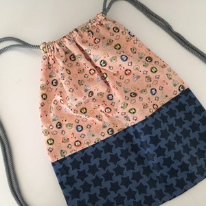 Turnbeutel Stoffbeutel Rucksack Beutel Wachstuch!
