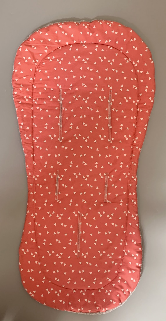Kinderwagen Auflage Sitzauflage Buggy Koralle Triangle passend Bugaboo Joie  - Etsy.de