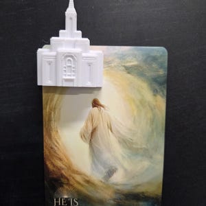 San Salvador El Salvador Temple Magnet Digital file, STL