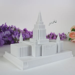 Oakland California Temple Music Light