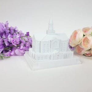 Taylorsville Utah Temple Replica Statue