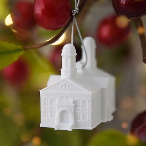 Vernal Utah Temple Christmas Ornament