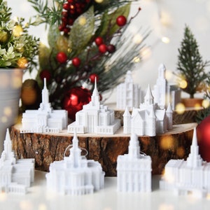 Red Cliffs Utah Temple Christmas Ornament