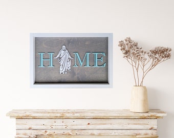 Christ-Centered Home Sign