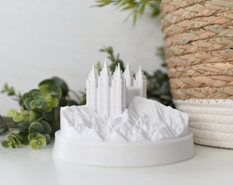 Salt Lake Temple and Lookout Peak: Mountain of the Lord