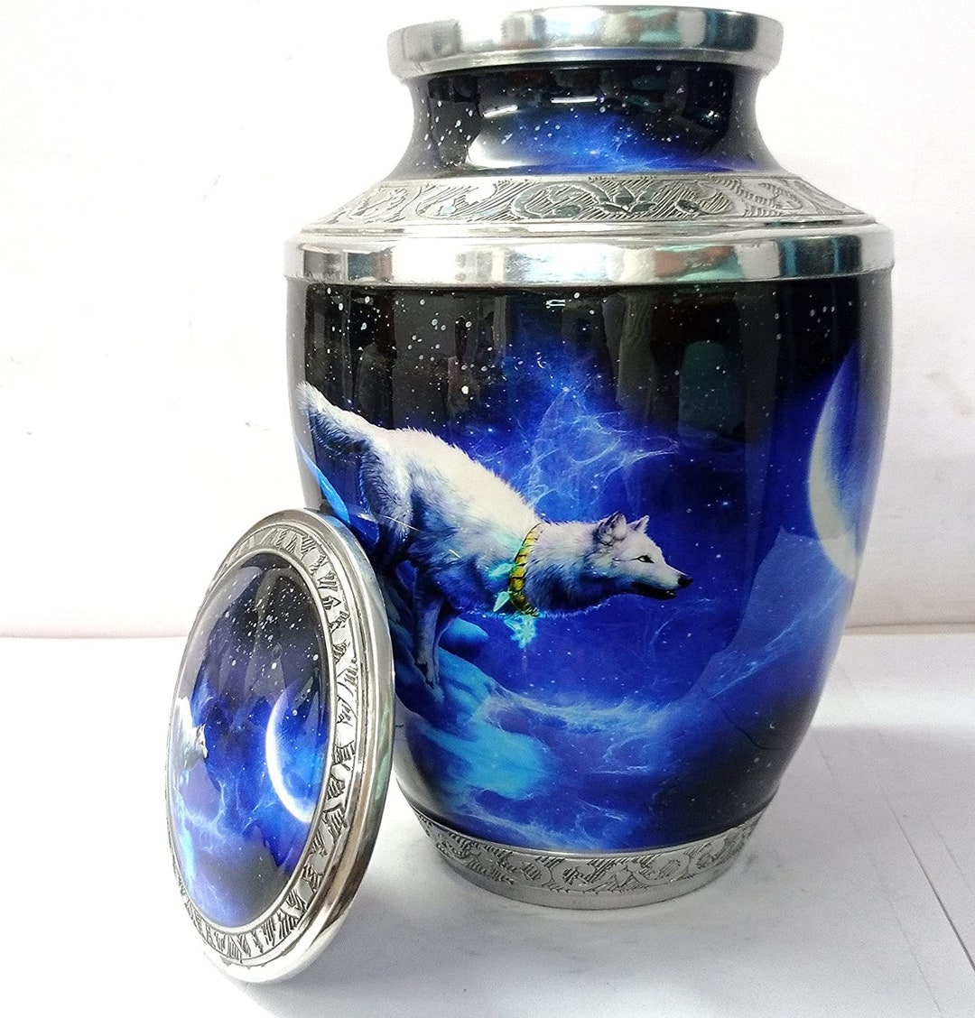 Wolf Urn, Adult Cremation Urns For Ashes- Adult Classic 3