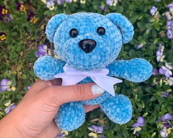 Crochet Teddy Bear PATTERN - Amigurumi Bear