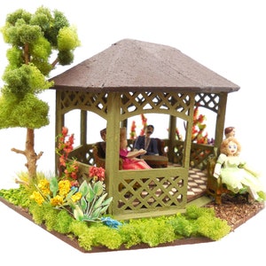 Gazebo on a miniature scale