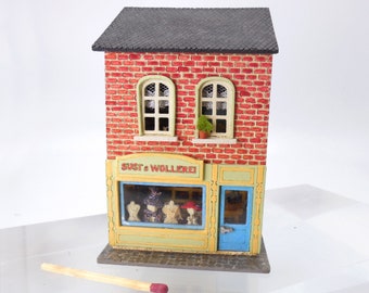 Susis Wollerei-Dollhouse Kit in Mini schaal