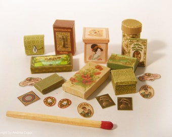 Kit Printie "Fragrances from the Orient" in 1:12