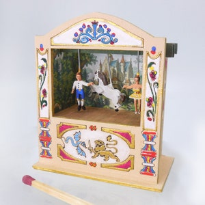Kit for a small classical theatre with ballerina, prince and horse