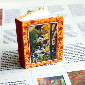 Book print &quot;The Bremen Town Musicians&quot;