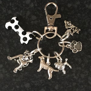 Love Dogs Themed Keyring