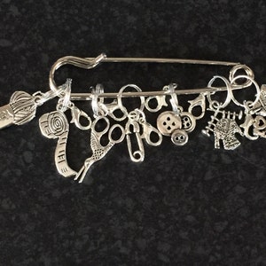 Love Knitting Themed Stitch Markers