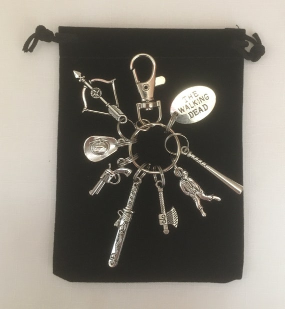 Walking Dead Themed Keyring