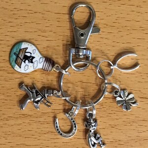 Good Luck Themed Keyring