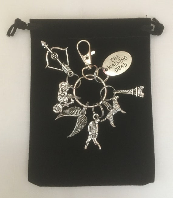 Walking Dead Themed Keyring Daryl Dixon Now in France!!