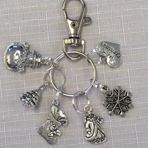 New!! Christmas Themed Keyring