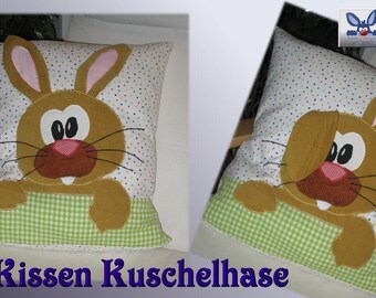 3D pillow cuddly rabbit