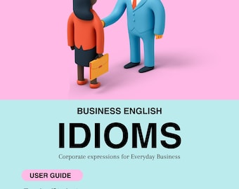 Domina los modismos comerciales: libro de ejercicios interactivo y tarjetas didácticas para profesores, padres y estudiantes de inglés comercial