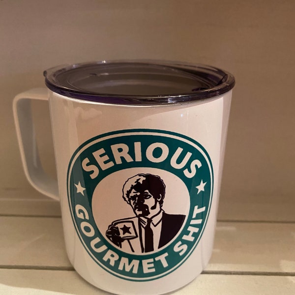 Serious Gourmet Shit coffee mug ~ Pulp Fiction