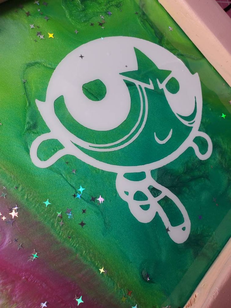 Power Puff resin art