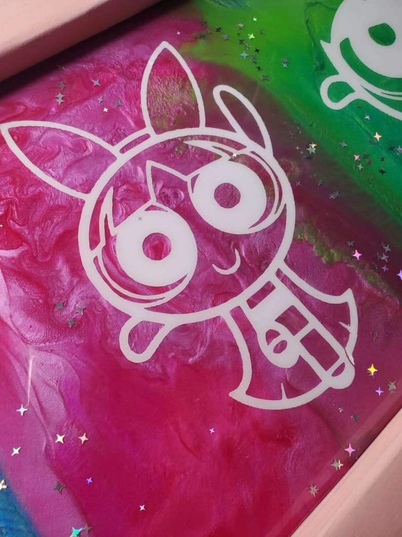 Power Puff resin art