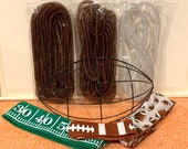 Football Door Hanger Kit, Football welcome wreath kit, DIY wreath kit, Football wreath