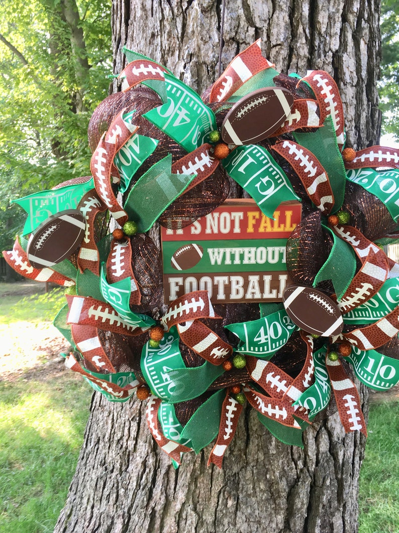 Football Wreath Football Game