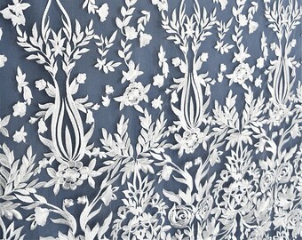 Floral Stickerei Spitze Stoff: Off-White Brautkleid Schleier Spitze lose Lagerware