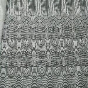 Nouveau design Tulle Dentelle Tissu Mesh Brodé Tissu Dentelle de Haute Qualité Pour Robe de mariée