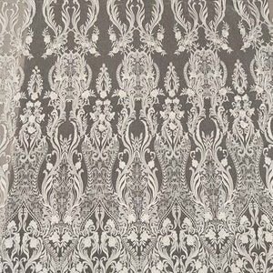 Luxury Geometric Embroidery Lace Fabric for Bridal Wedding Dress, Wedding Dress Lace Fabric ,DIY Dance Costume Fabric Veil Lace By The Yard