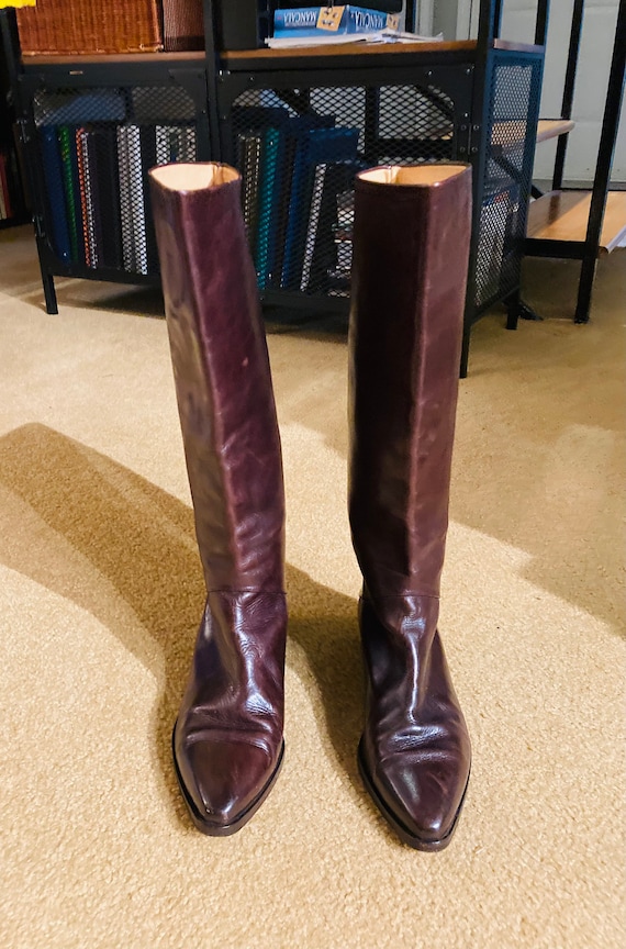 Vintage Joan & David Couture Riding Boots