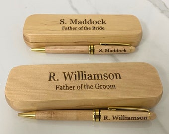 Christmas gift Pen  Personalized Birch Wood Ballpoint For Fathers day Thanksgiving, Christmas Day Mother's And Father's Day