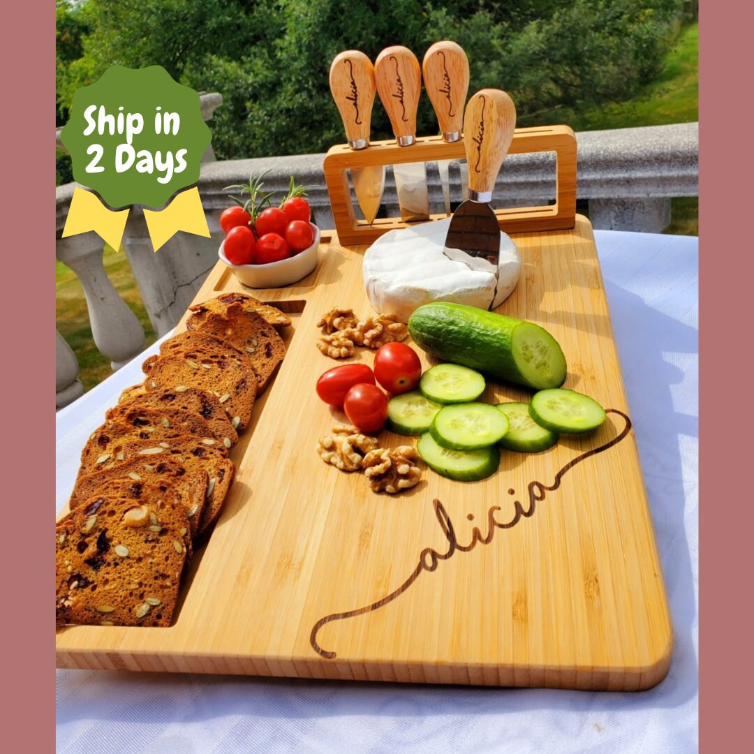 Cheeseboard, Personalized Cheese Board, Custom Cutting Board, Engraved