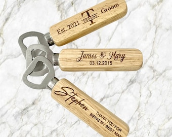 Christmas Personalized Bottle Opener, Groomsmen Gifts, Custom Opener, Groomsmen Gift Set, Engraved Beer Opener, Groomsmen Gift  Wedding Gift