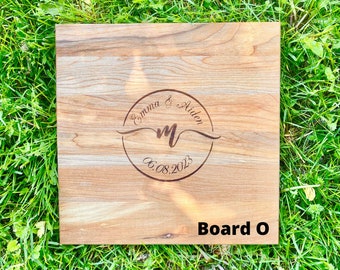 Housewarming Gift, Mother's And Father's Day, Personalized Cutting Board, Custom Charcuterie Board, Gift for Couple