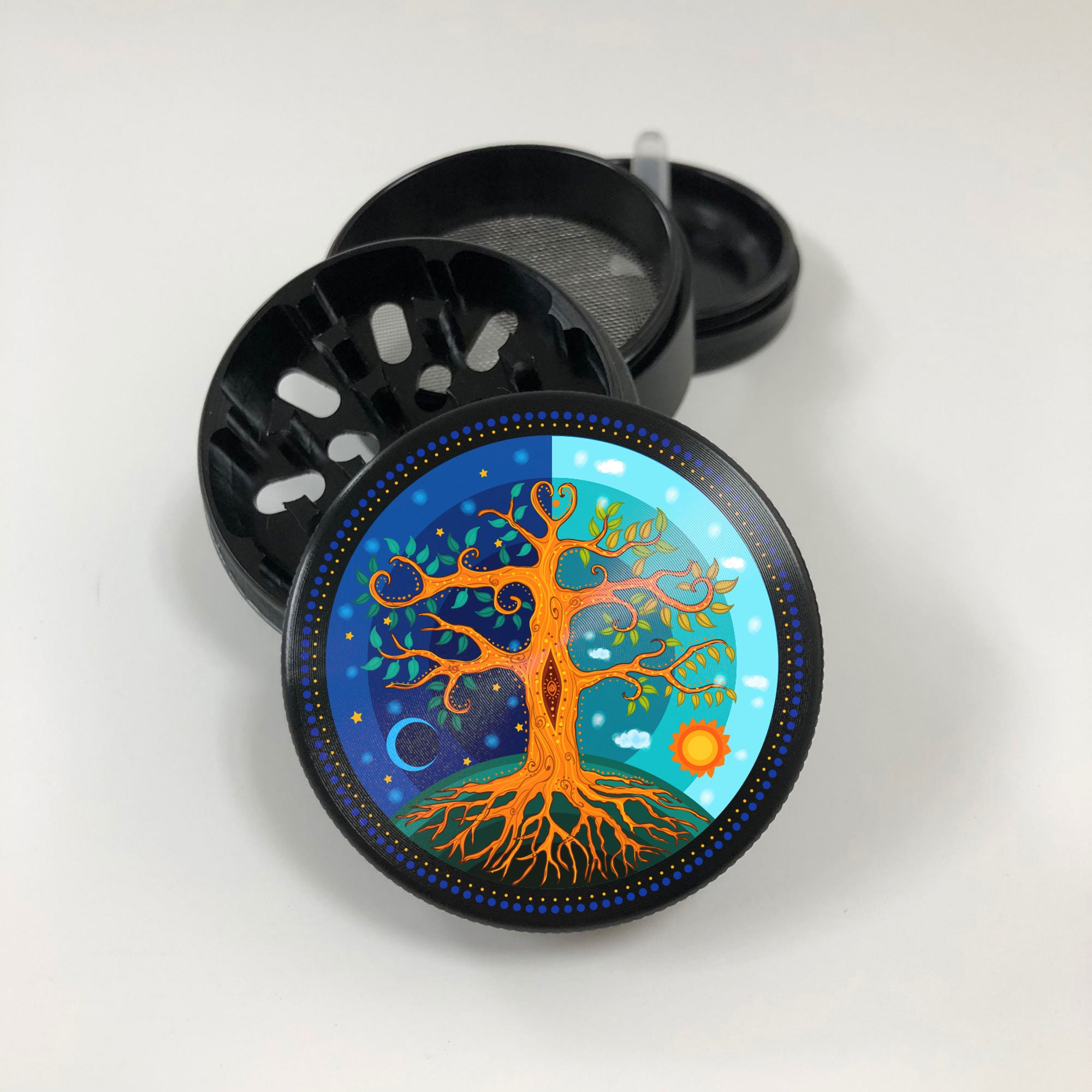 Tree of Life UV Print Herb Grinder – GHG