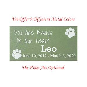 Personalised Metal Plaque, Metal Plate, Custom Metal Plates, Award Plaque, Memorial, Nameplate, Trophy Plate, Lamacoid, Metal Sign,