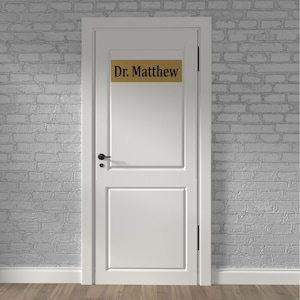 Personalised Door Sign Metal Plaque, Metal Plate, Custom Metal Plates, Award Plaque, Memorial, Nameplate, Trophy Plate, Lamacoid, Metal Sign