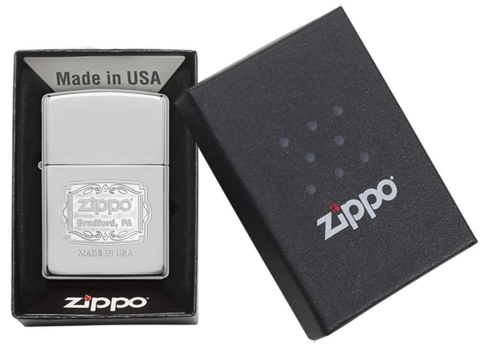 Zippo Bradford PA Zippo Lighter Customized Lighter Etsy